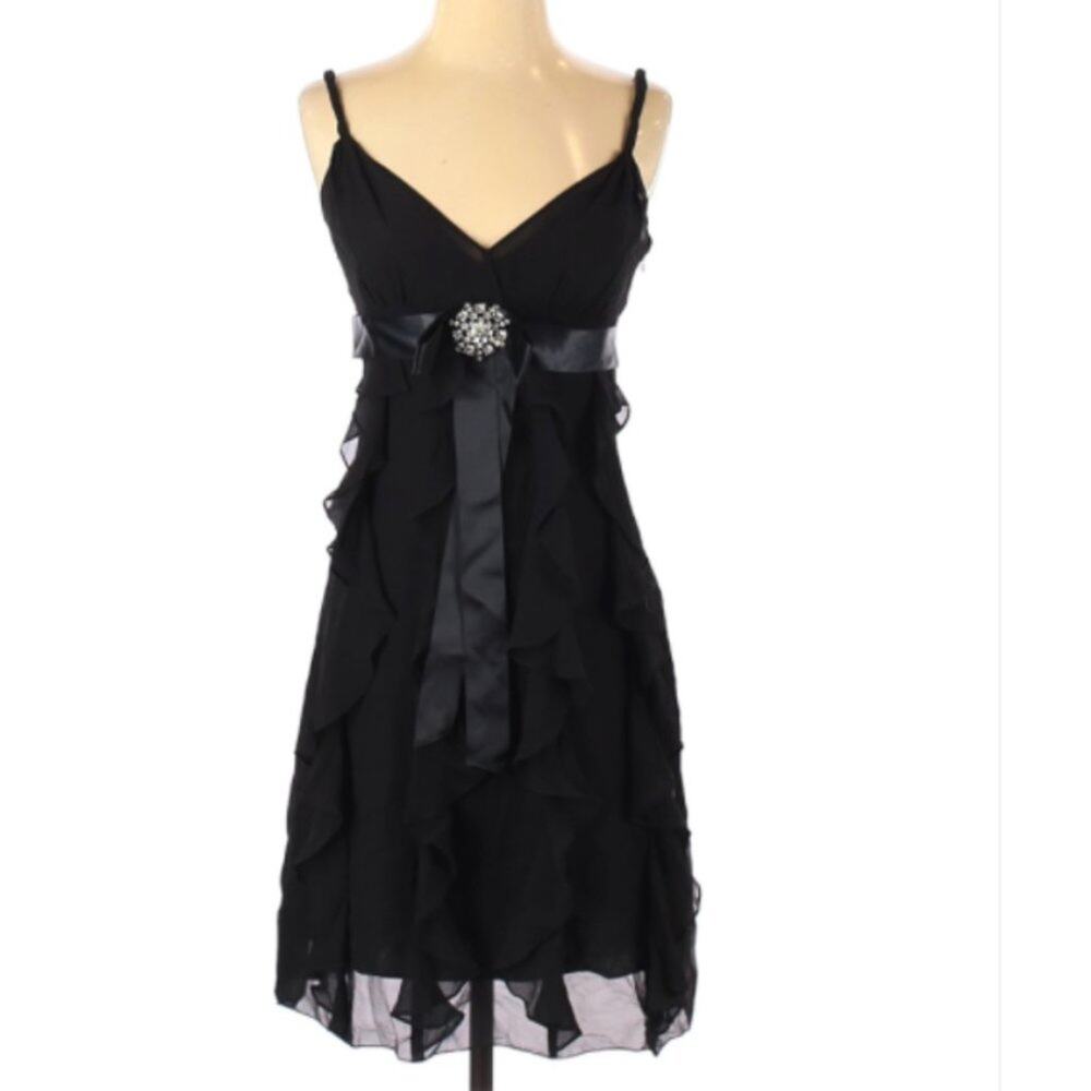BCBGMAXAZRIA black Cocktail-Party Dress SZ 0 PROM